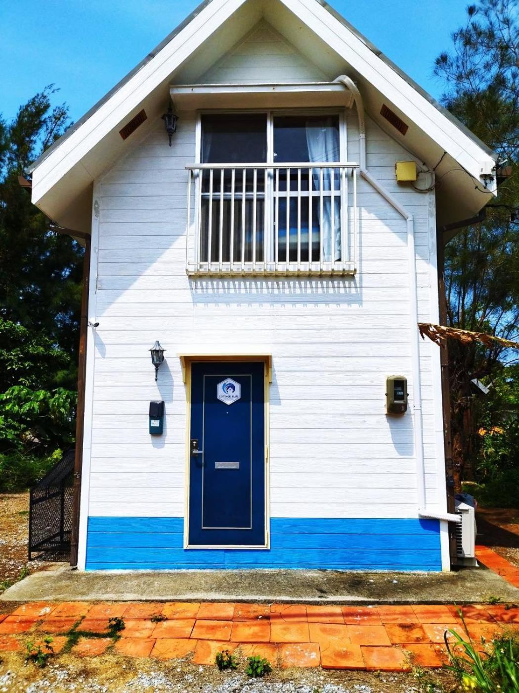 Cottage Blue Onna Kültér fotó